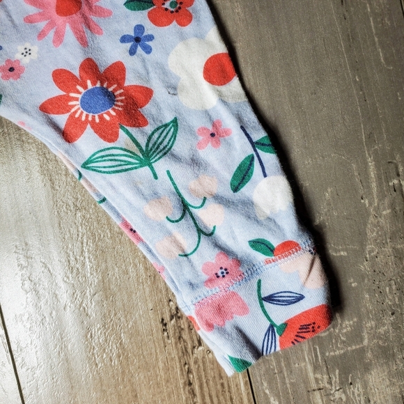 Carter's Baby Girl Size 9m Floral Spring Summer 2pc Outfit - Picture 10 of 16